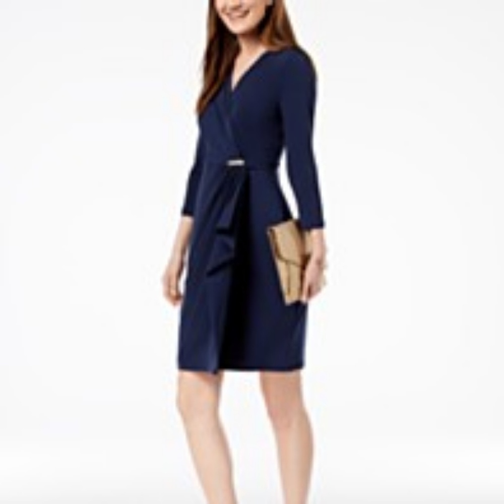 Dress worn once, knee length